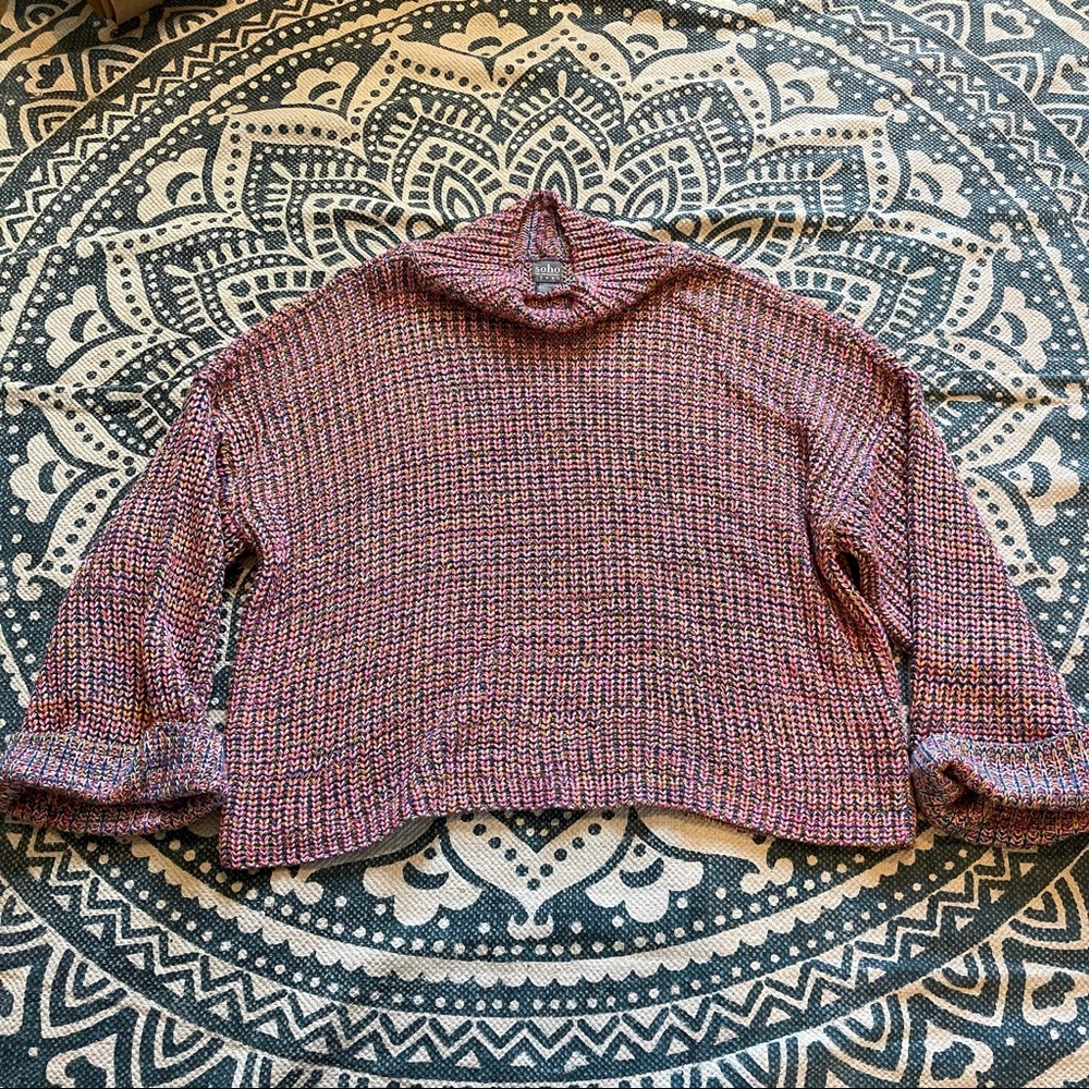 New York & Company Cropped Knit Sweater